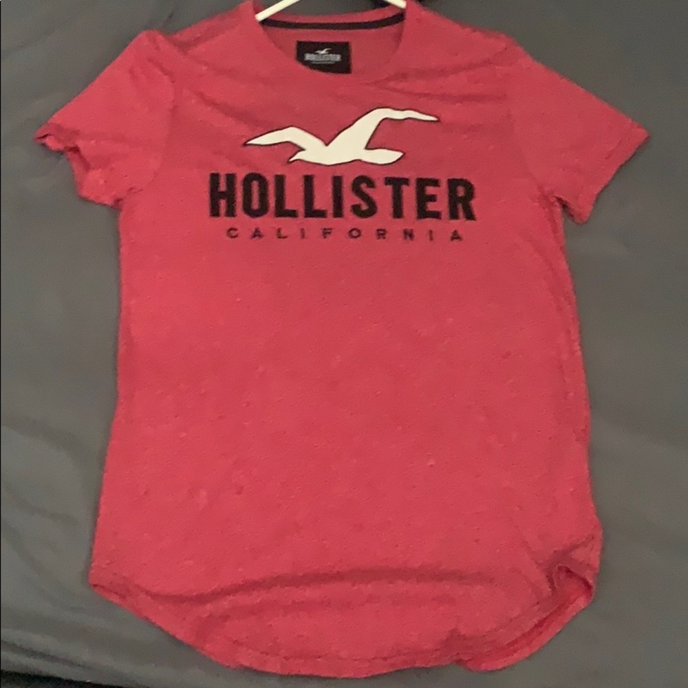 Hollister pink shirt